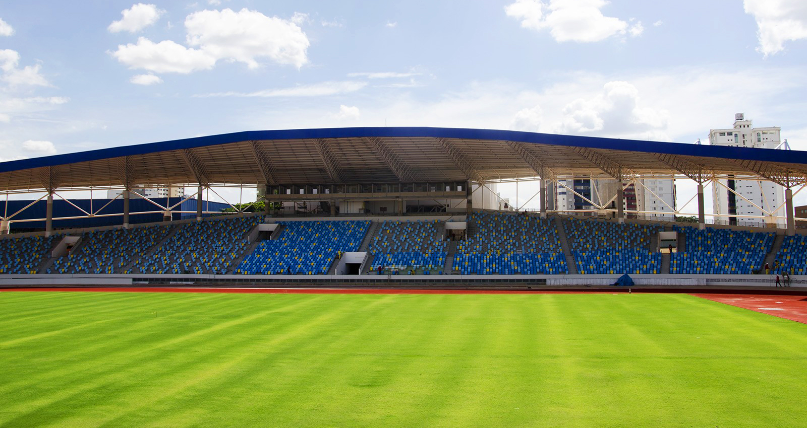 Vista interna do Estádio Olímpico - 2018