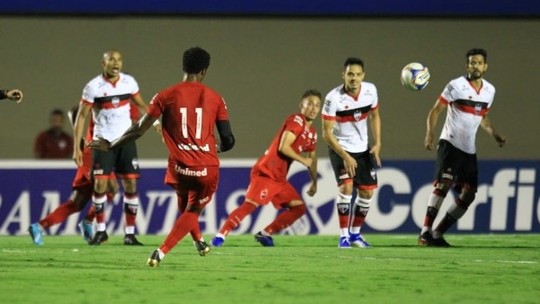 Lance de Vila Nova 1 x 1 Atlético – Série B 2019 – Serra Dourada - Outubro