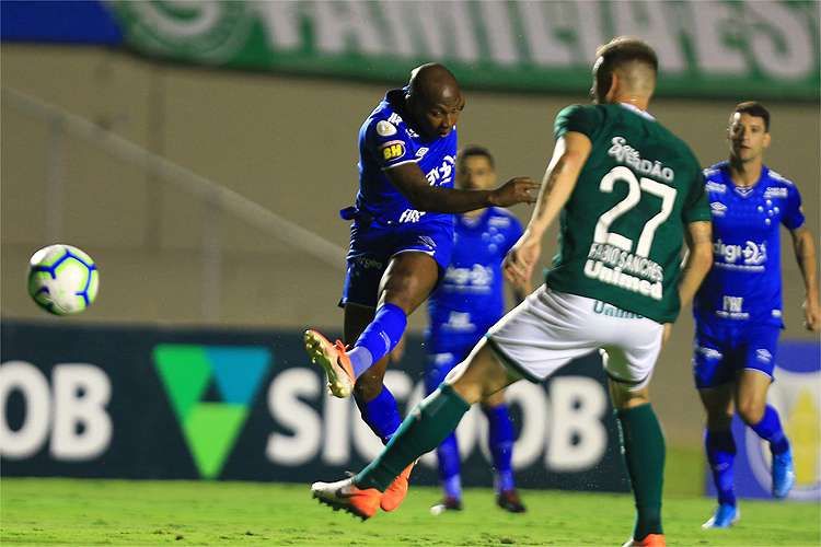 Lance do jogo Goiás 1 x 0 Cruzeiro – Estádio Serra Dourada – Série A 2019 - Setembro